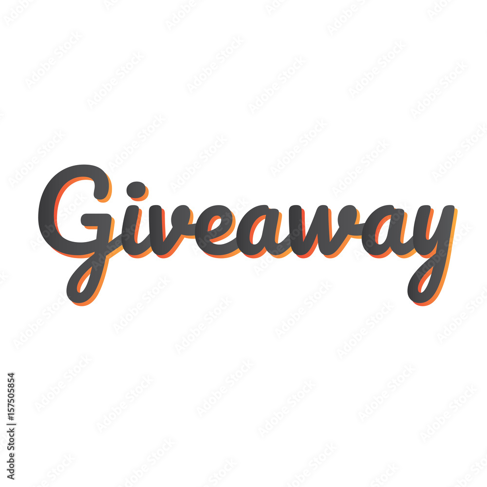 giveaway vector banner, t-shirt design giveaway vector banner, t-shirt design