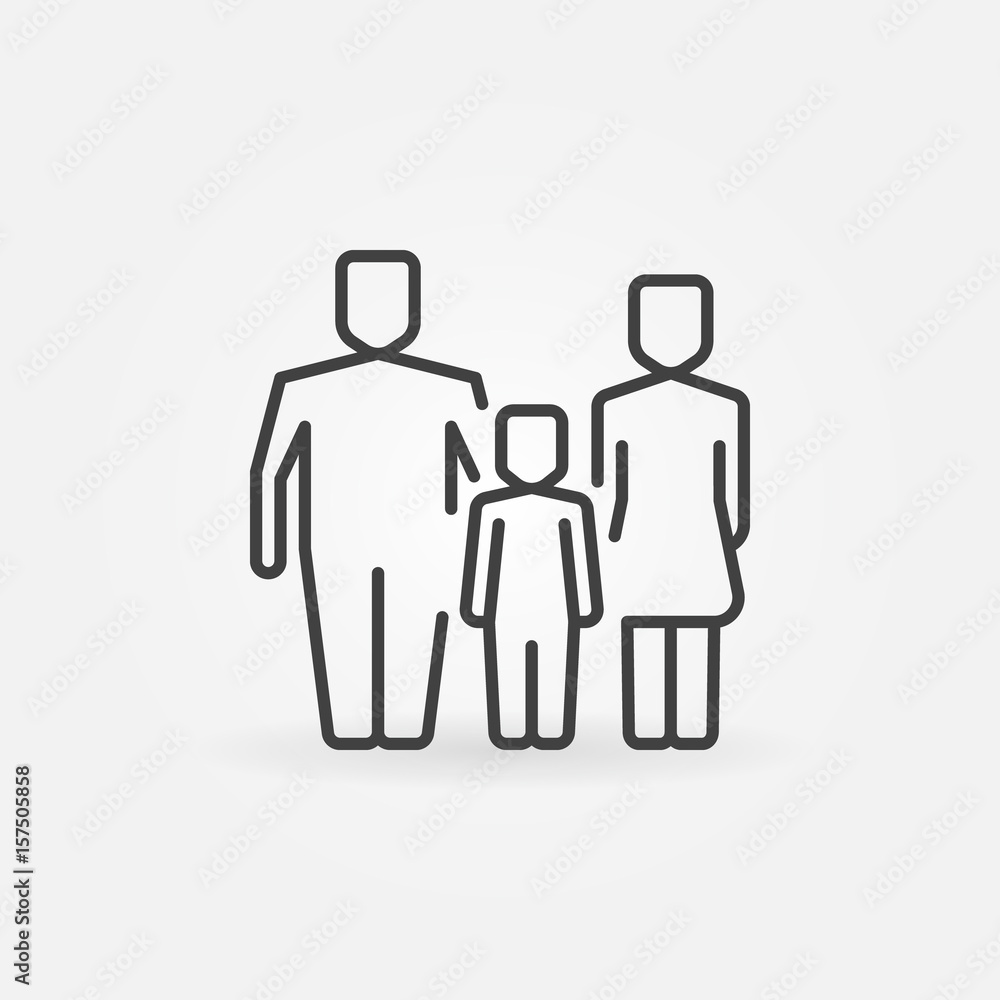 Family outline icon Family outline icon