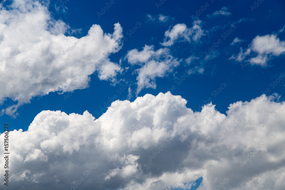 Beautiful clouds against blue sky as background Beautiful clouds against blue sky as background
