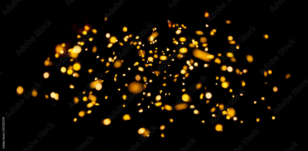 Abstract lights banner