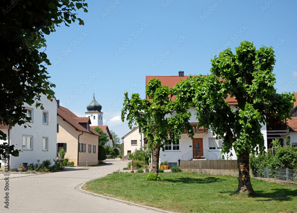 Straße in Haunstetten Straße in Haunstetten