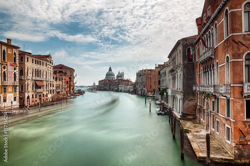 The Grand Canal with the Basilica di Santa Maria della Salute, Venice