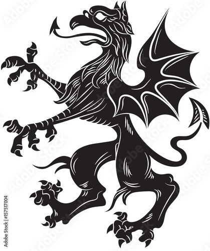 Griffin heraldry symbol