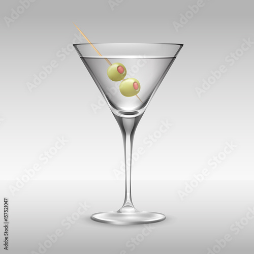Glass of Martini