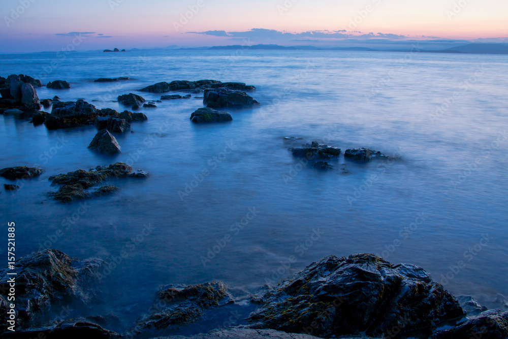 Russia, the coast of the Sea of Japan. Russia, the coast of the Sea of Japan.