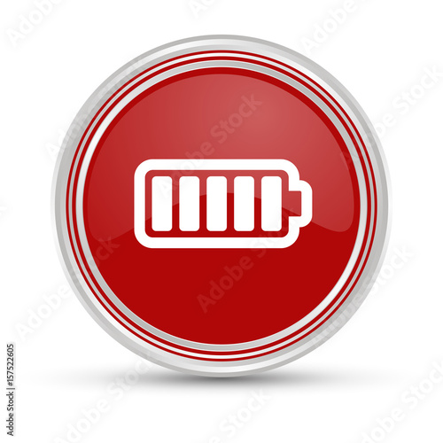 Roter Button - Batterie voll