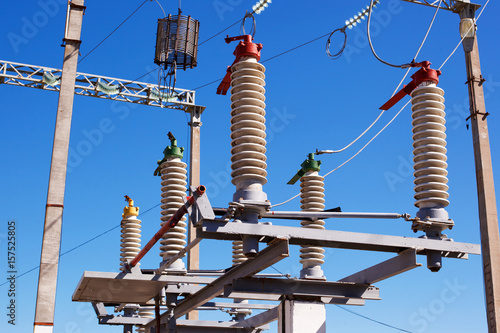 Electric equipment of power transformer substation