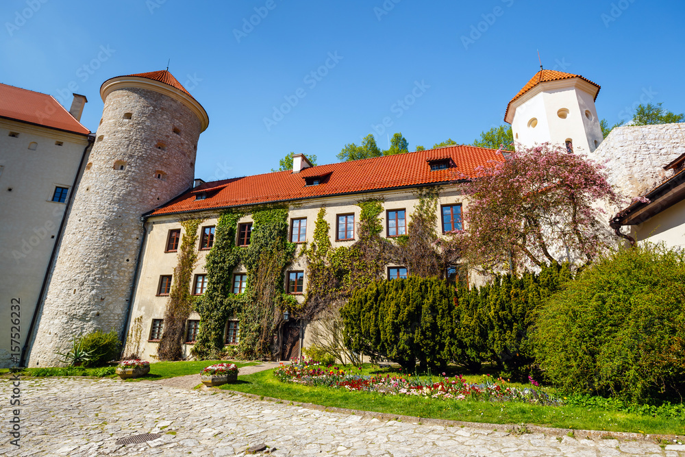 Royal Castle Pieskowa Skala near Krakow, Poland