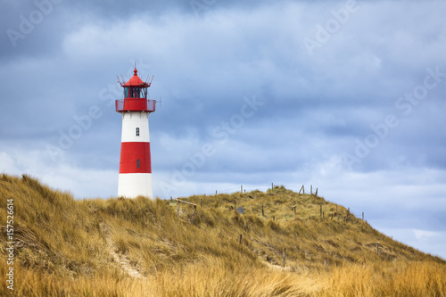 List-Ost Lighthouse in the dunes of List  Sylt