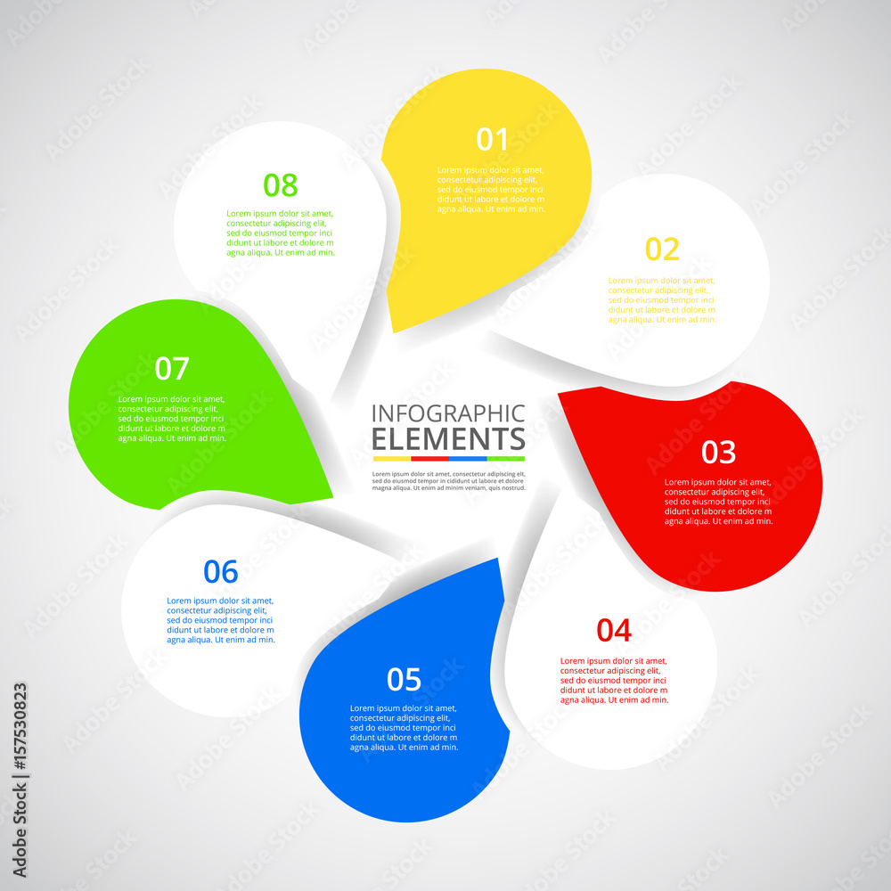 Vector business template for presentation. Vector business template for presentation.
