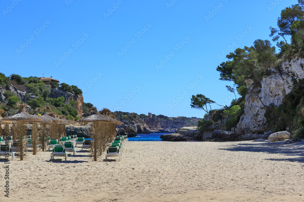 The coast of Mallorca