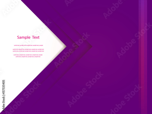 Abstract violet report cover template design.