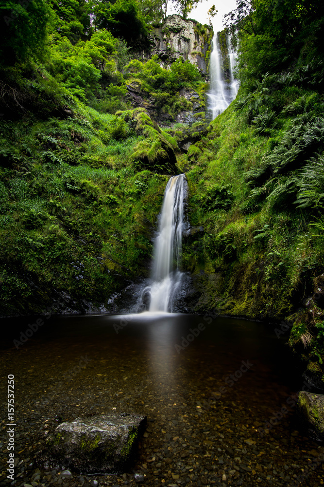 Fototapeta premium Pistyll Rhaeadr Waterfalls