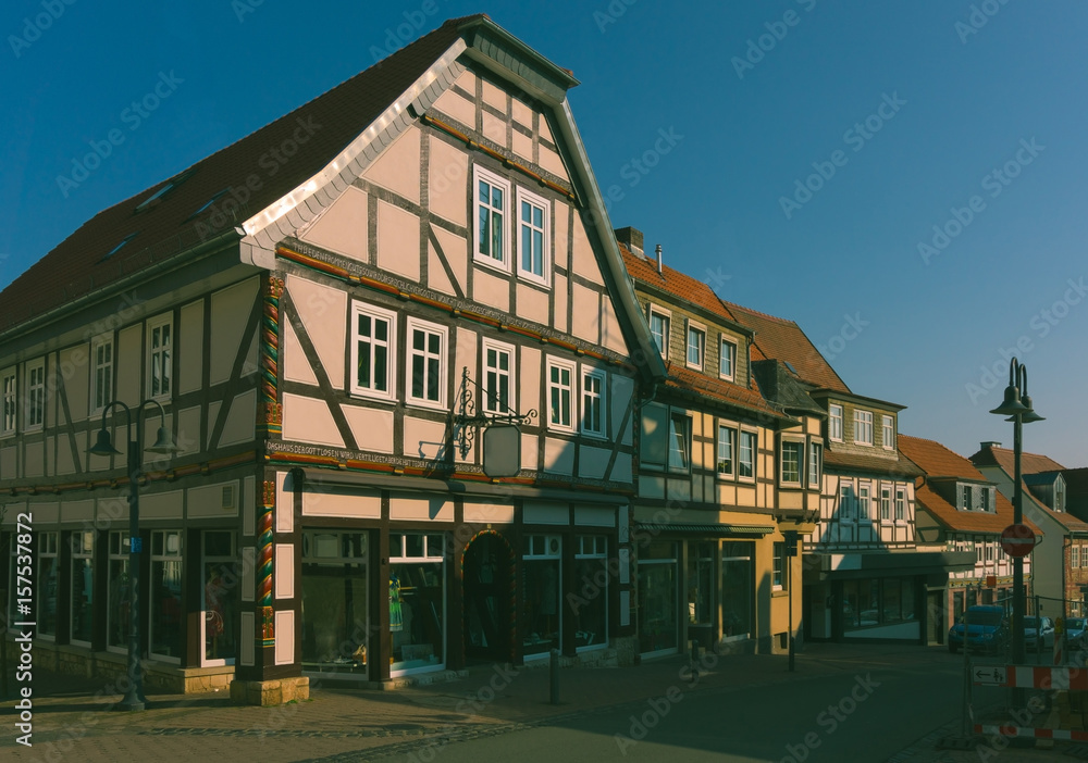 Fototapeta premium Street in the old town Germany