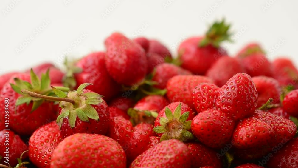 Strawberry in the summer. Strawberry in the summer.