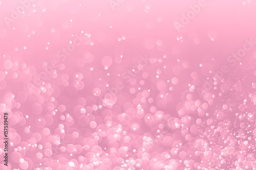 Bokeh background pink