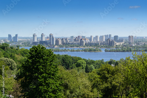 Panorama of Kyiv city