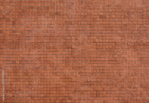 Small red tiles texture