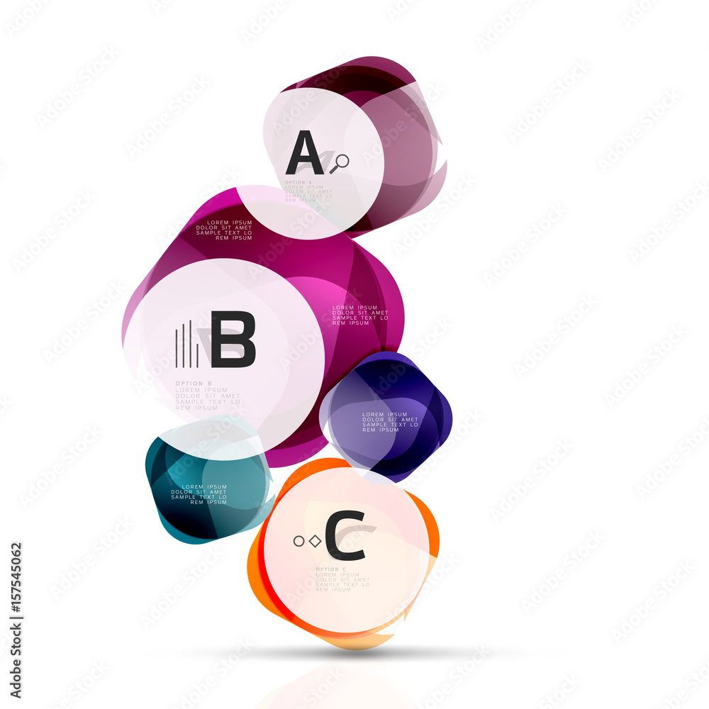 Glass glossy abstract stones with text. Abstract template Glass glossy abstract stones with text. Abstract template