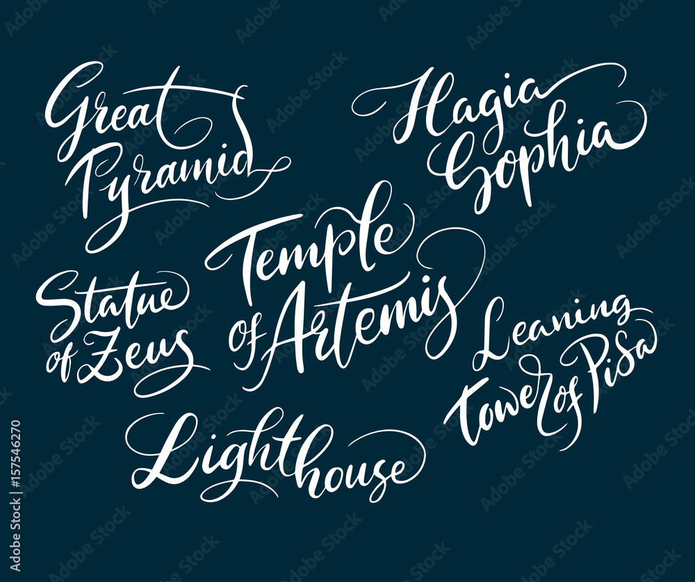 Great pyramid hand written typography. Good use for logotype, symbol, cover label, product, brand, poster title or any graphic design you want. Easy to use or change color
Great pyramid hand written typography. Good use for logotype, symbol, cover label, product, brand, poster title or any graphic design you want. Easy to use or change color
