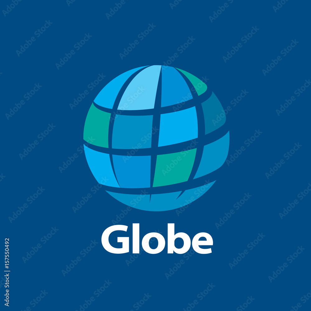 vector logo globe vector logo globe