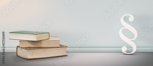 Fotografie Symbol of Justice - Paragraph / section sign