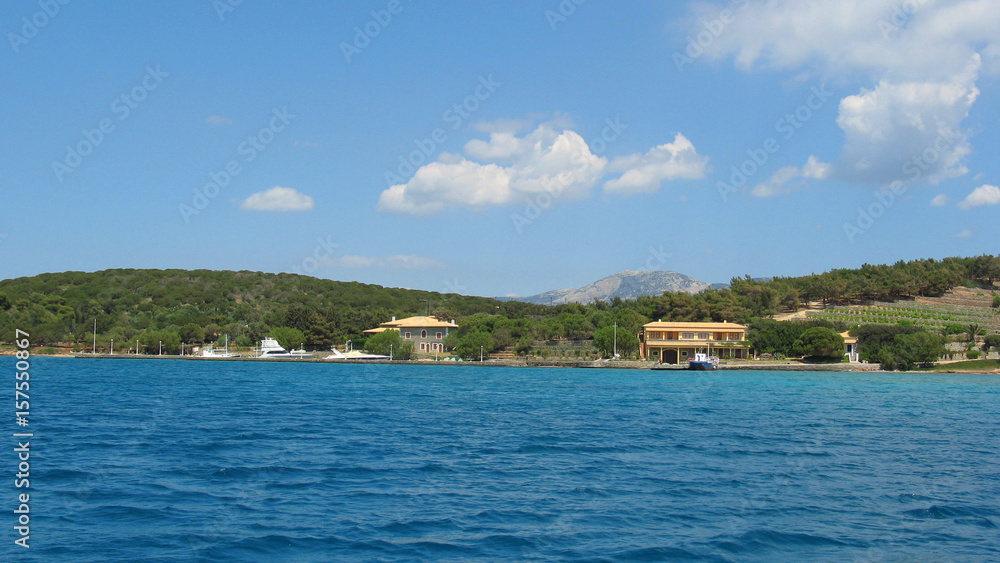 Photo of iconic Gulf of Petalion with clear water beaches, Evoia island, Greece
