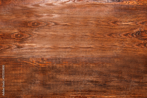 Wallpaper Mural Brown wooden textured background top view. Nobody Torontodigital.ca