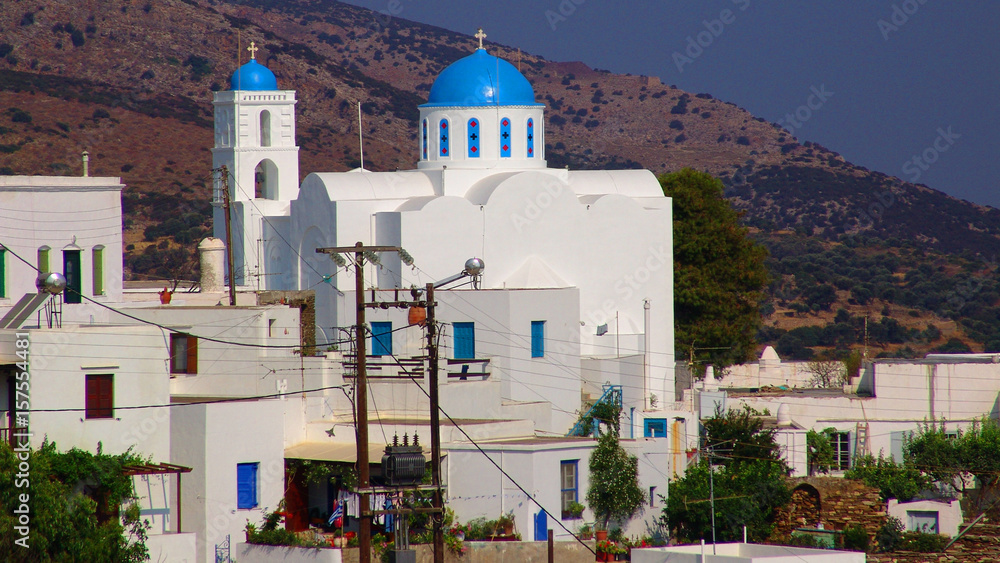 Photo from traditional island of Sifnos at summer, Cyclades, Greece