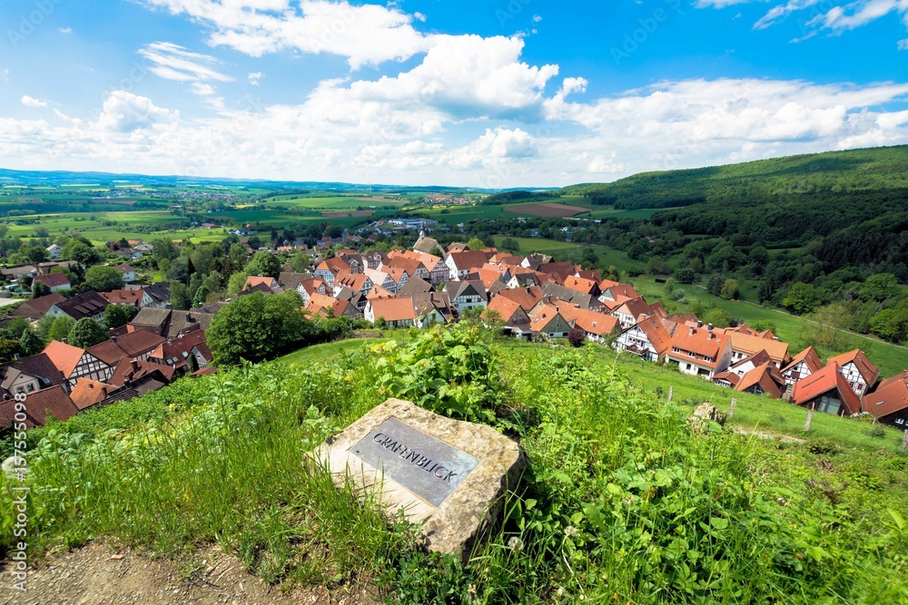 Blick auf Schwalenberg