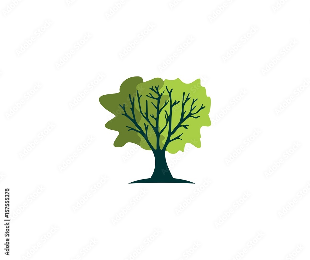 Fototapeta premium Tree logo