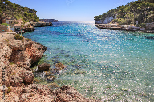 The coast of Mallorca