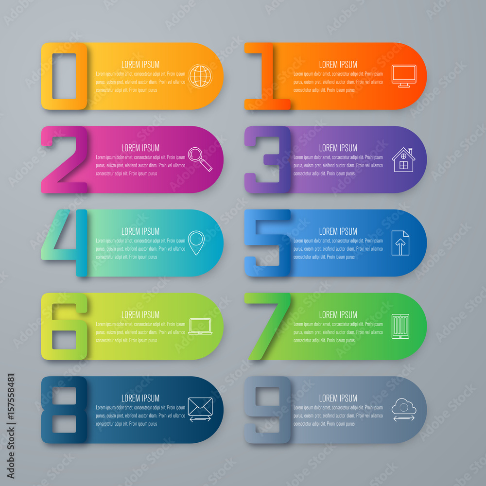 Infographic design template and business concept Infographic design template and business concept