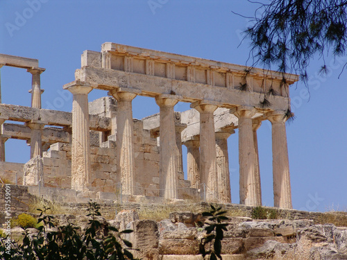 Photo from picturesque island of Aigina, Saronic gulf, Greece