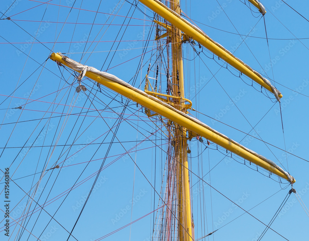 the Sailboat mast