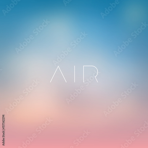 Colorful Cover Design Template with Abstract Blurred Background