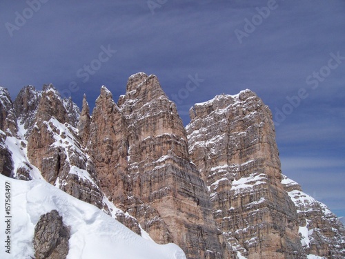 Dolomiti di Coritna d'Ampezzo - inverno