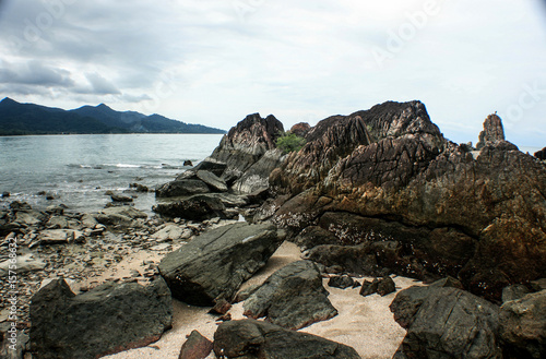 beach with clifs, thailand © Uldis