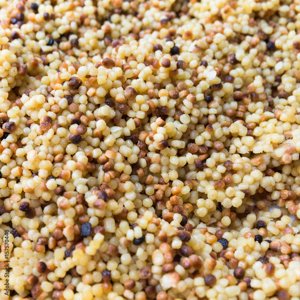 Fregua, Fregola Sarda, Italian Pasta Fregua, Fregola Sarda, Italian Pasta
