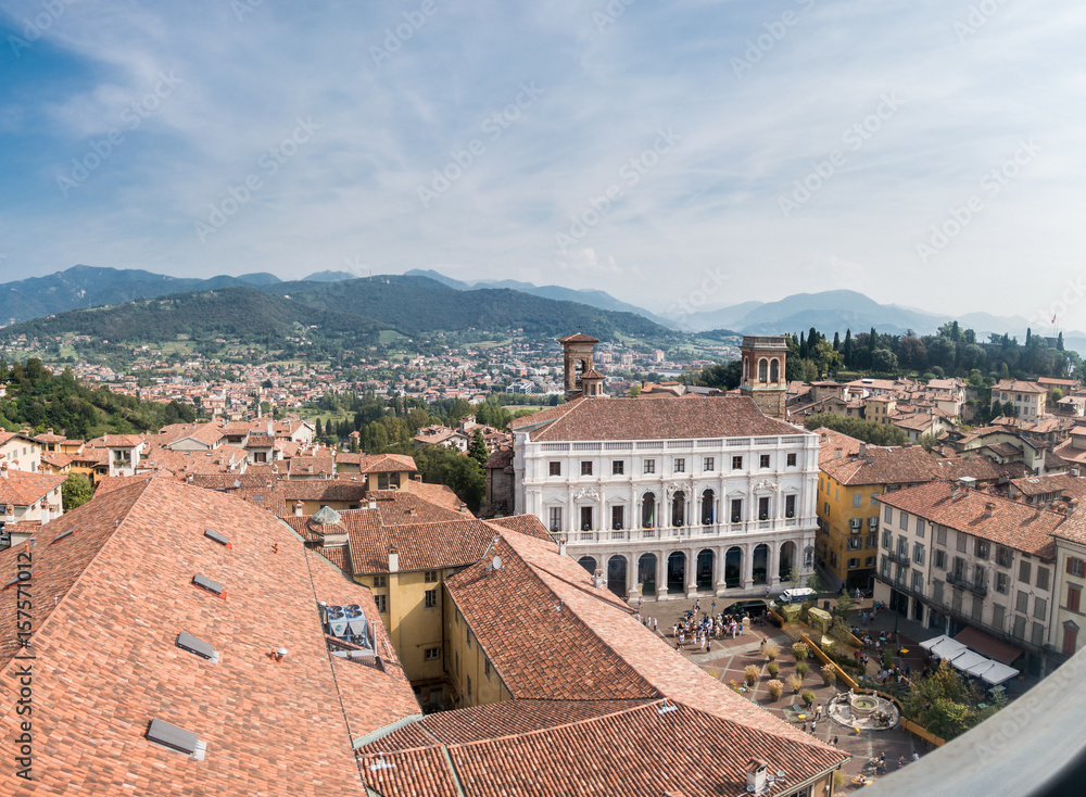 Bergamo Rooftops, Italy
