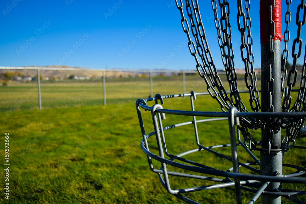 Metal Frisbee Golf Basket