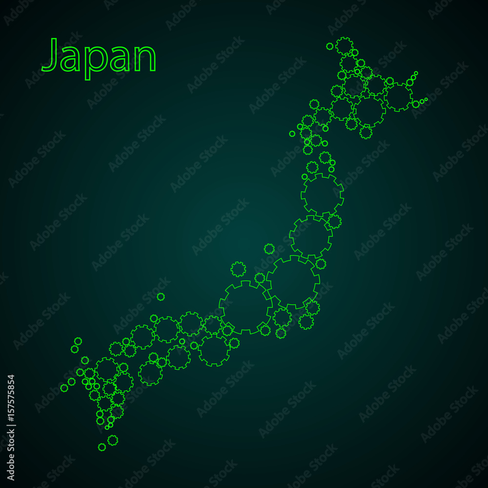 Japan Vector Map Japan Vector Map