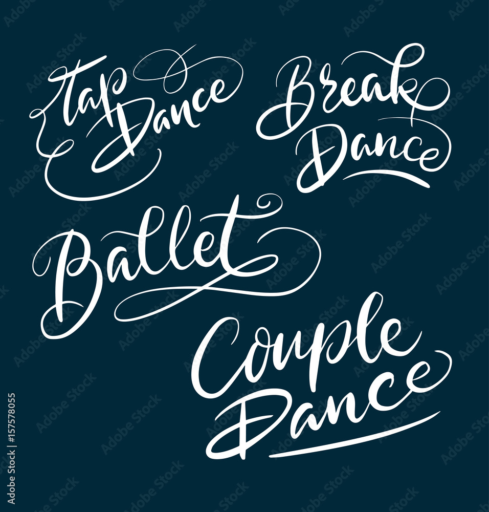 Ballet and breakdance hand written typography. Good use for logotype, symbol, cover label, product, brand, poster title or any graphic design you want. Easy to use or change color
Ballet and breakdance hand written typography. Good use for logotype, symbol, cover label, product, brand, poster title or any graphic design you want. Easy to use or change color