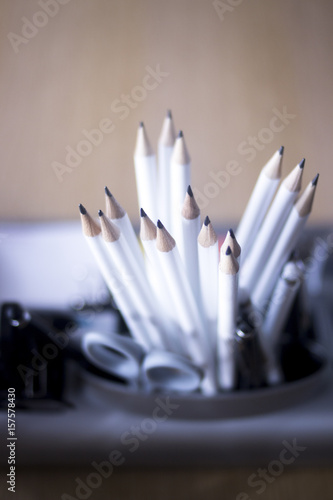 Office meeting room pencils