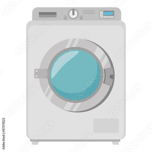 washer machine isolated icon vector illustration design