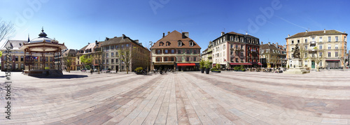 Belfort: Place d’Armes im Stadtzentrum photo