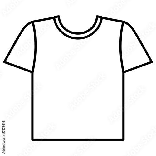 shirt hanging in the laundry vector illustration design