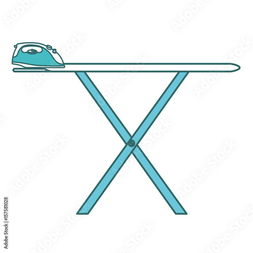 ironing board isolated icon vector illustration design