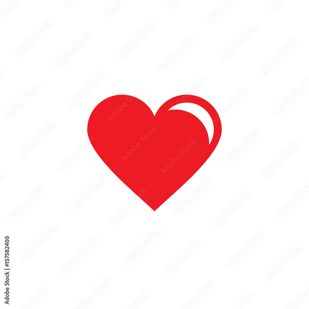 Heart. Vector icon.