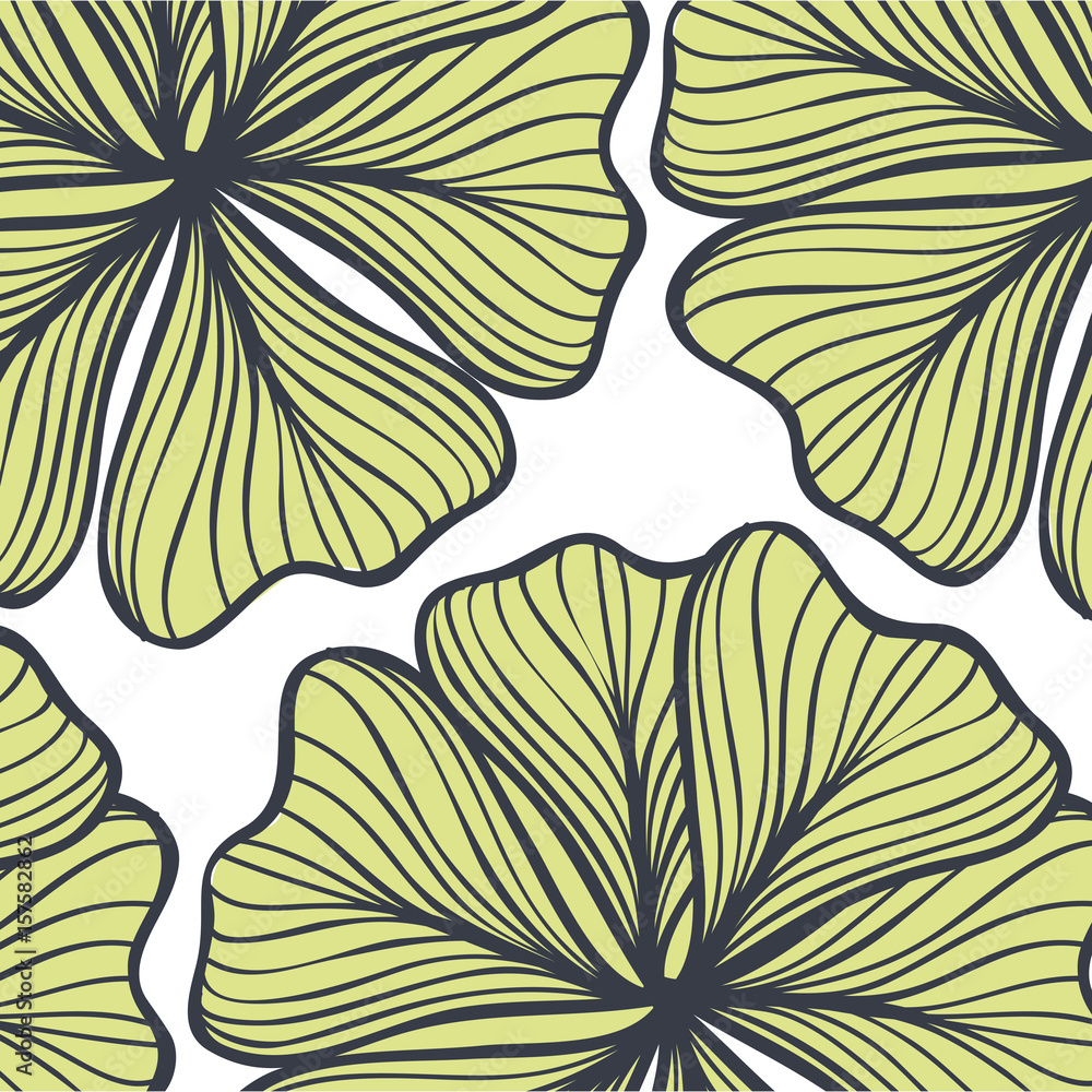 leafs plant pattern decorative icon vector illustration design - obrazy, fototapety, plakaty 